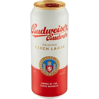 Budvar 12 světlé výčepní 24x0,5L plech