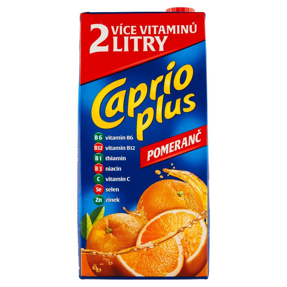 Caprio Pomeranč 2l tetrapack