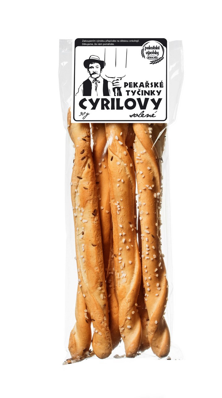 Cyrilovy pekařské tyčinky slané 90g