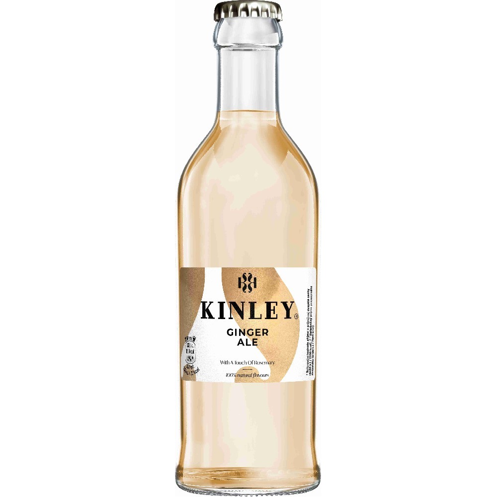 Kinley ginger ale 24x0,25L sklo