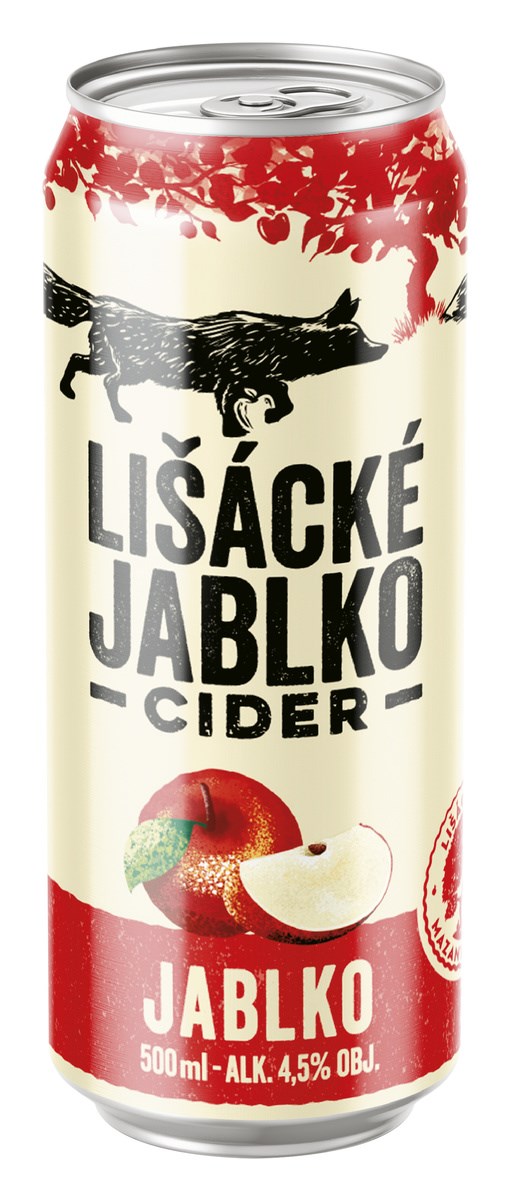Lišácké Jablko-Jablko 0,5L plech