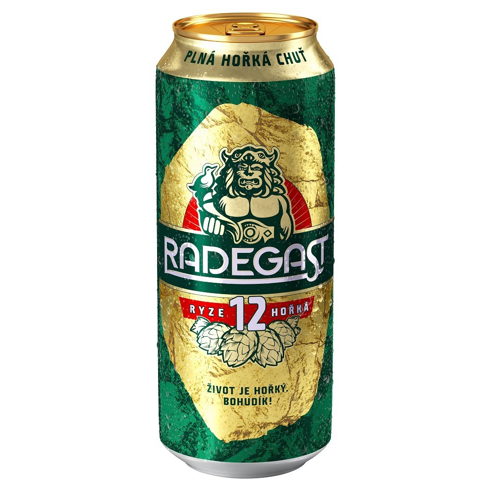 Radegast 12 Ryze Hořká 0,5L plech