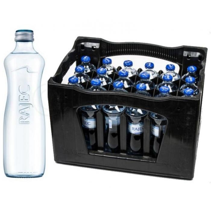 Rajec Neperlivý 24x0,33l sklo,přepravka