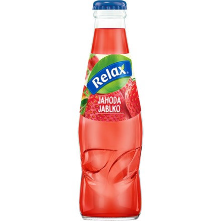 Relax Jahoda - jablko 15x0,2l