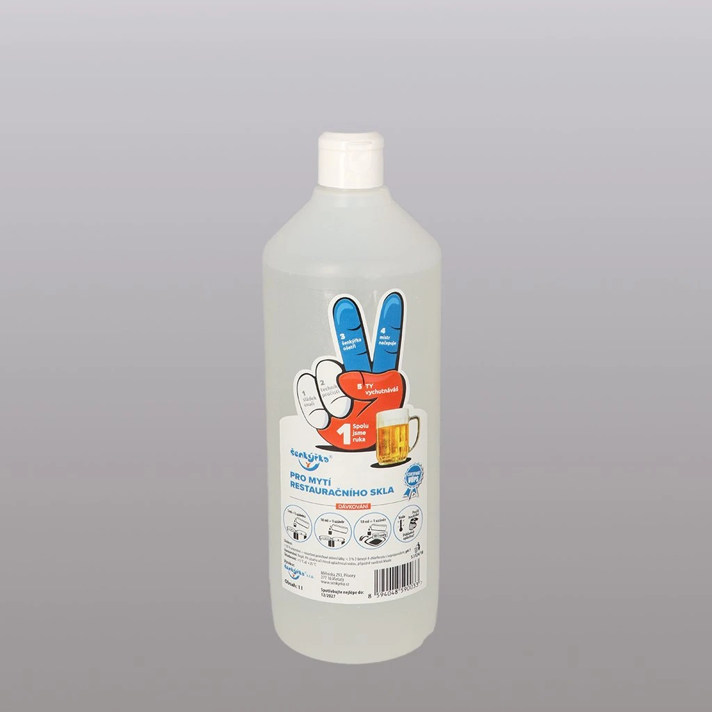 Šenkýřka gel na mytí skla 1l