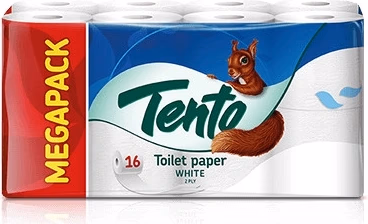 Tento Toaletní papír 2-vrstvý 18m 16 ks
