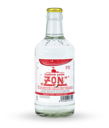 Zon Perlivá voda 20x0,33l sklo, přepravka