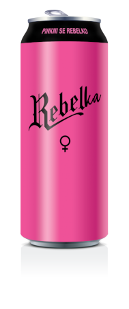 Rebelka grep/citron 2% 0,5l plech