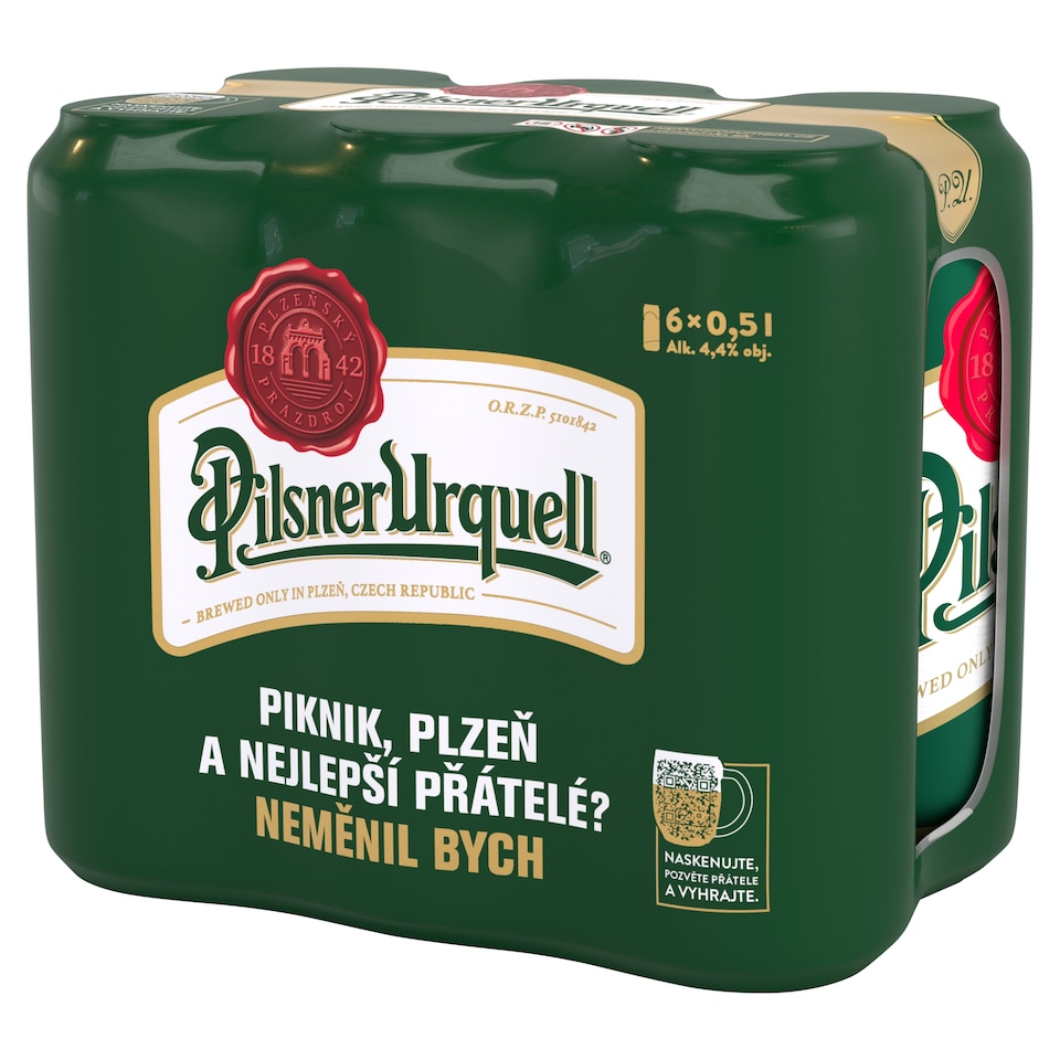 Pilsner Urquell 0,5L plech