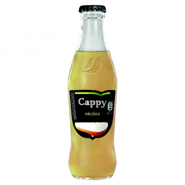 Cappy Hruška 33% 24x0,25L sklo