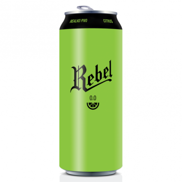Rebel nealko citrus 12x0,5L plech