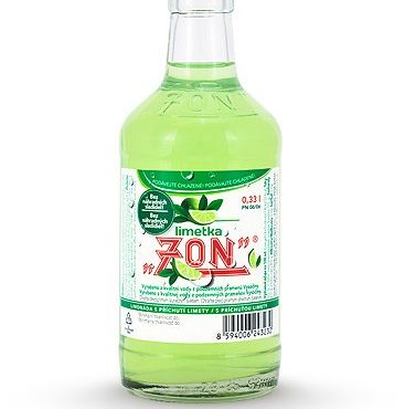 Zon limetka 0,33l sklo