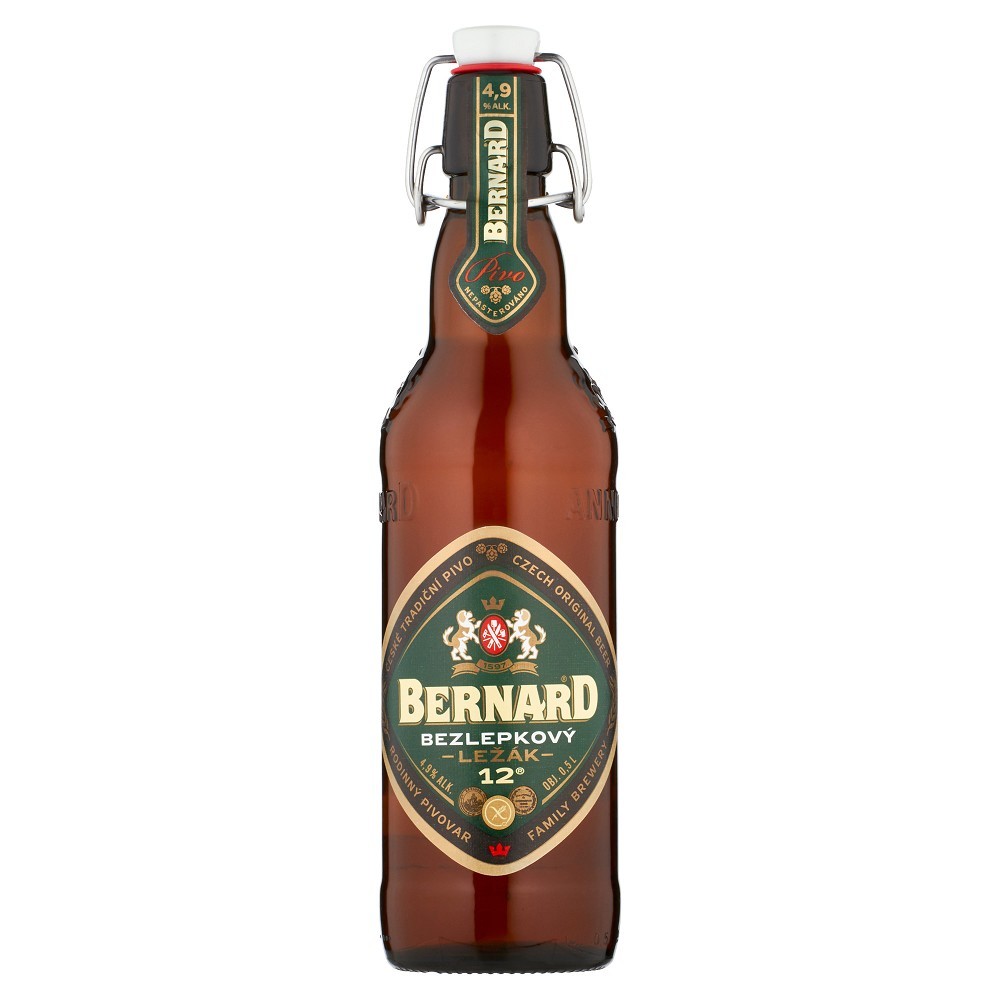 Bernard 12 Bezlepkový ležák 11 X 0,5L sklo