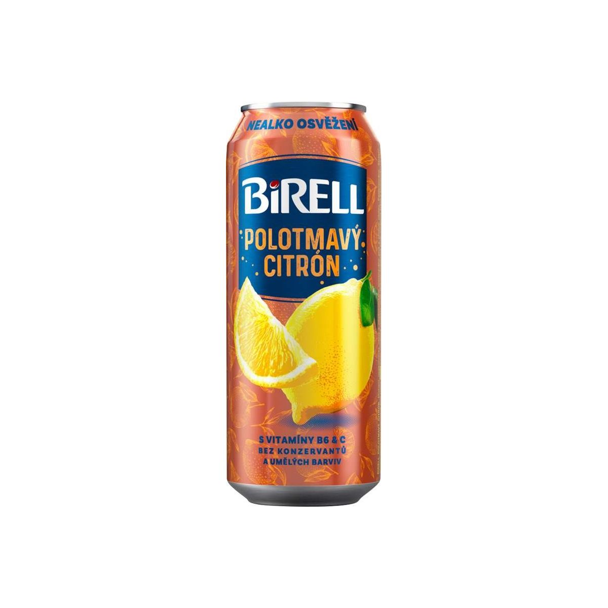 Birell polotmavý citron 0,5L plech