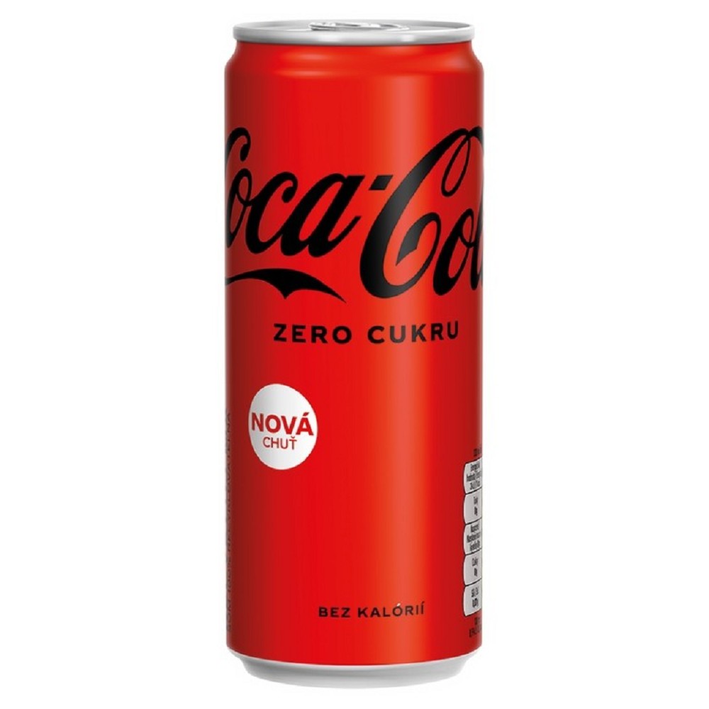 Coca-cola Zero 0,33L plech