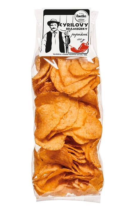 Cyrilovy Paprikové brambůrky 100g