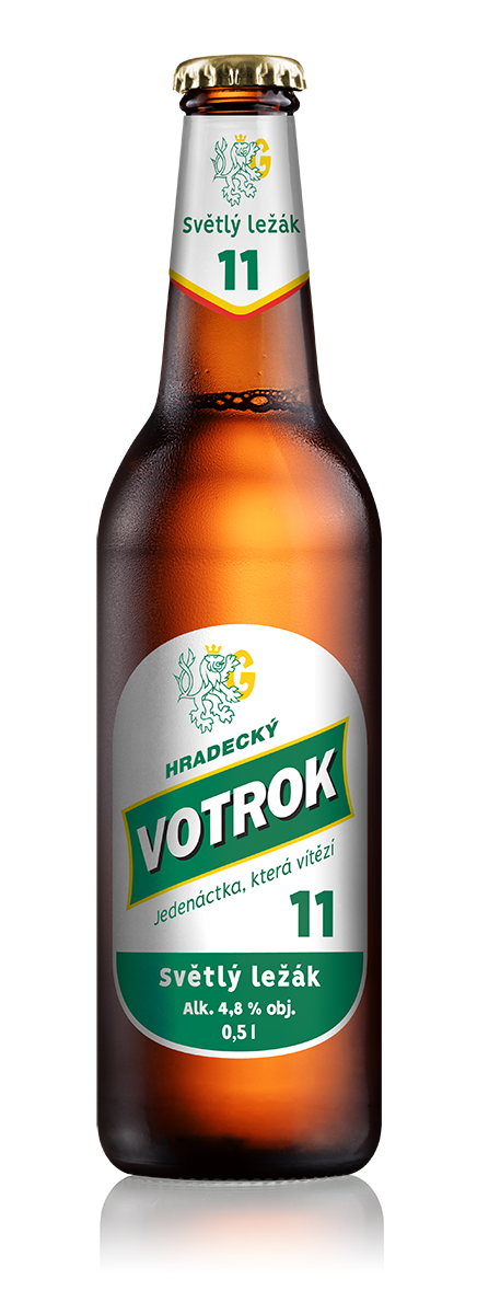 Hradecký Votrok 11 světlý ležák 20x0,5L