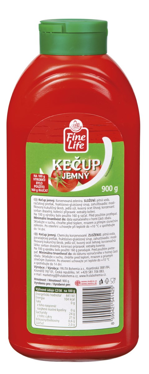 Kečup Fine Life 900g