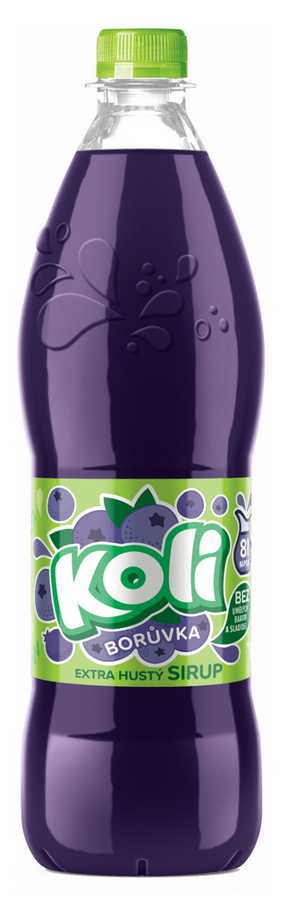 Koli Borůvka sirup 0,7l pet