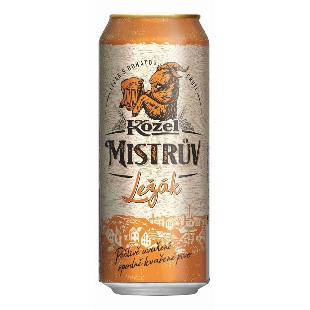 Kozel Mistrův ležák 0,5L plech