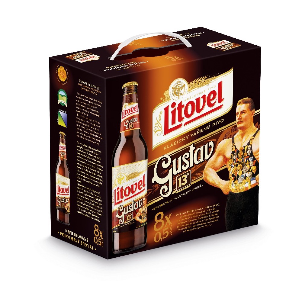 Litovel 13 Gustav 0,5L 8 pack