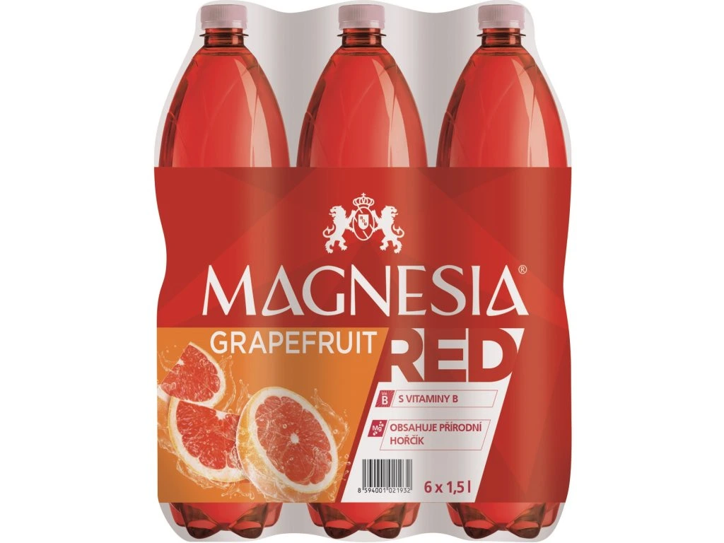 Magnesia Red Grapefruit 6x1,5l pet
