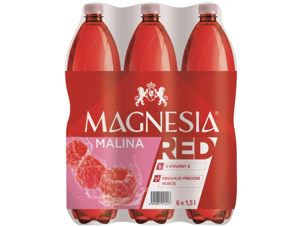 Magnesia Red Malina 6x1,5l pet