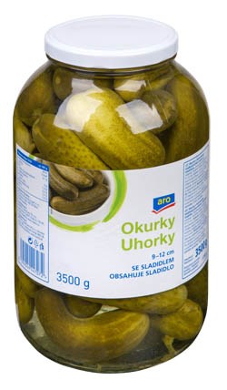 Okurky aro 9-12cm 3500g