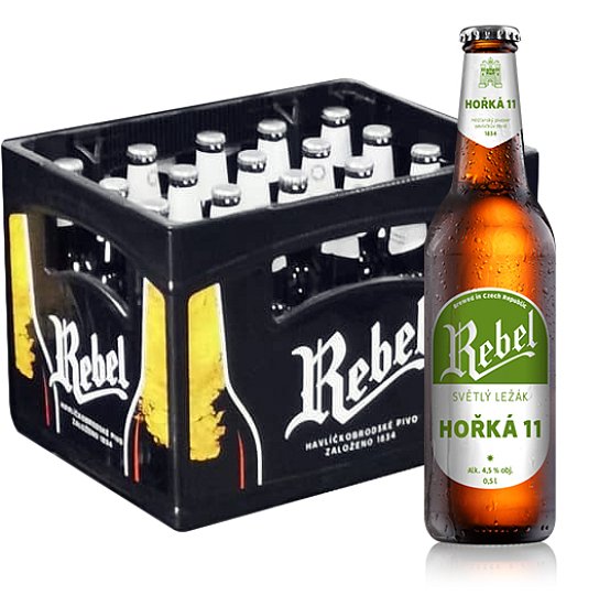 Rebel 11 Hořký 20x0,5L