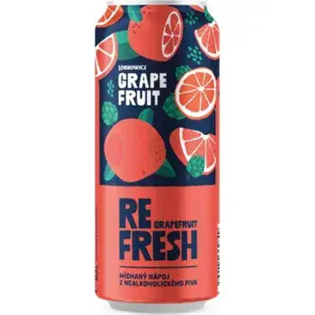 Refresh Grapefruit Nealko 18x0,5L plech