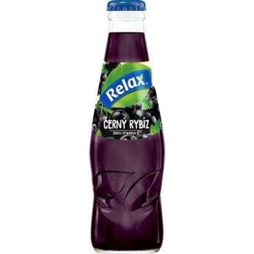 Relax Černý rybíz 12x0,2l