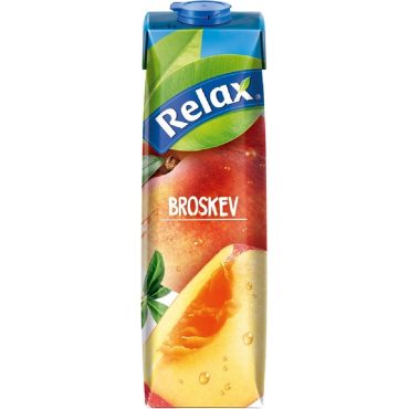 Relax Broskev nektar 1L tetrapack