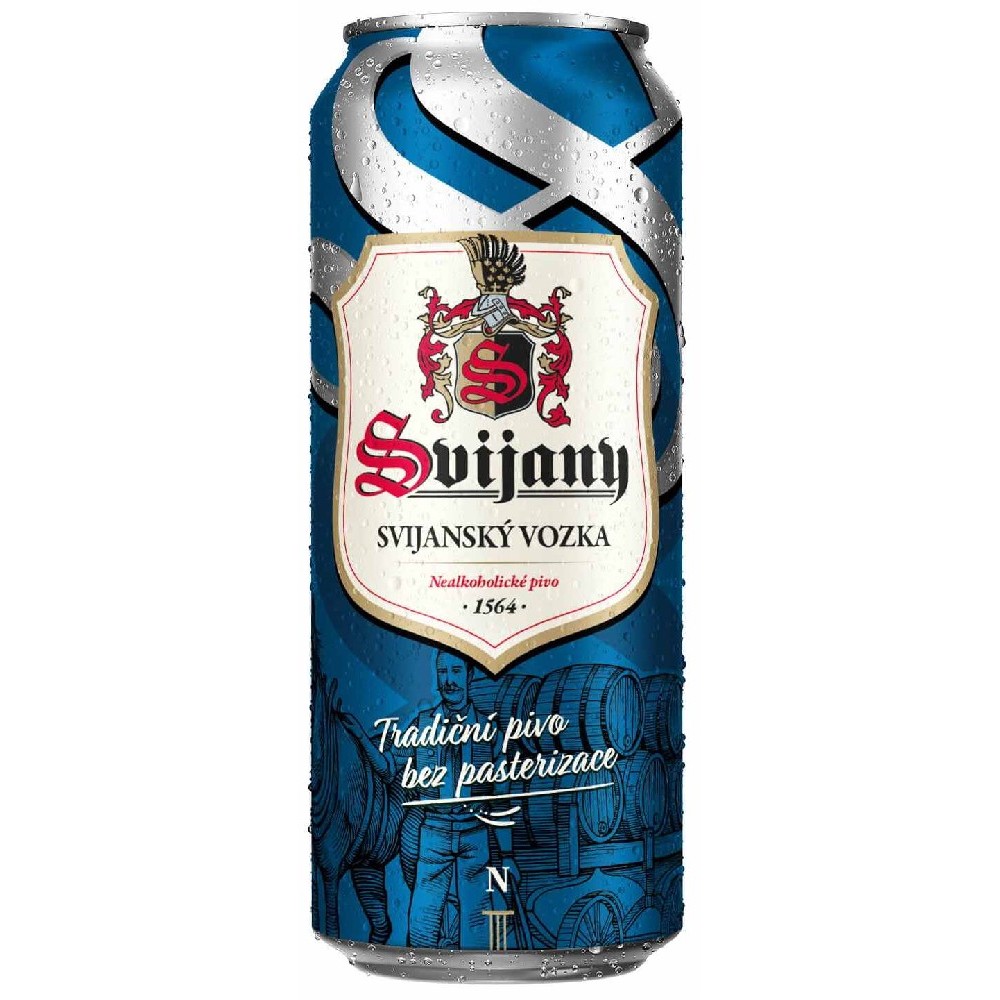 Svijany Vozka nealkoholické pivo 20x0,5L