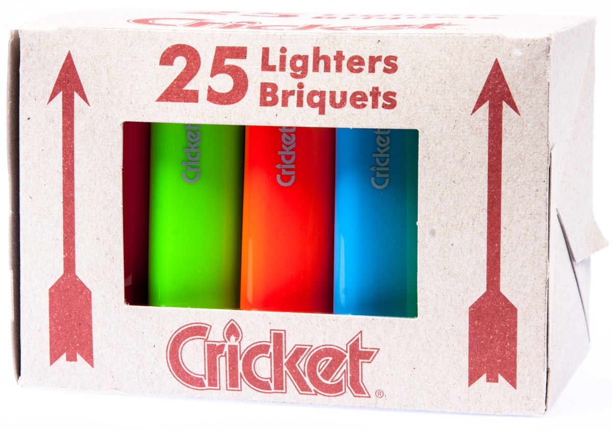 Zapalovač Cricket 25 ks
