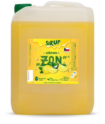 Zon Citron sirup 5l