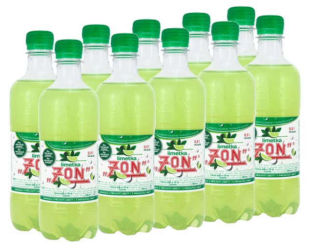 Zon Limetka 10x0,5L pet