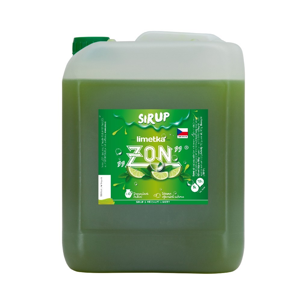 Zon Limetka sirup 10l