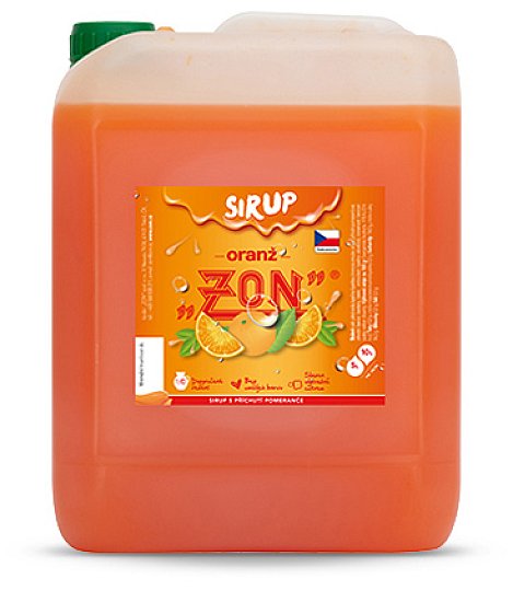 Zon Oranž sirup 10l
