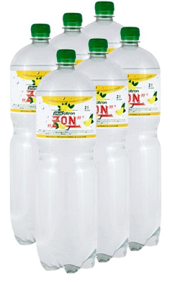 Zon citron plus sycená 6x2l pet