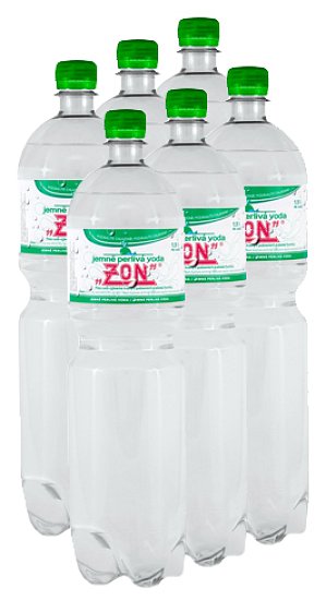 Zon jemně perlivá voda 6x1,5L pet