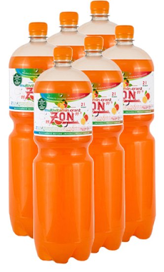 Zon multivitamín Oranž nesycený 6x2L pet