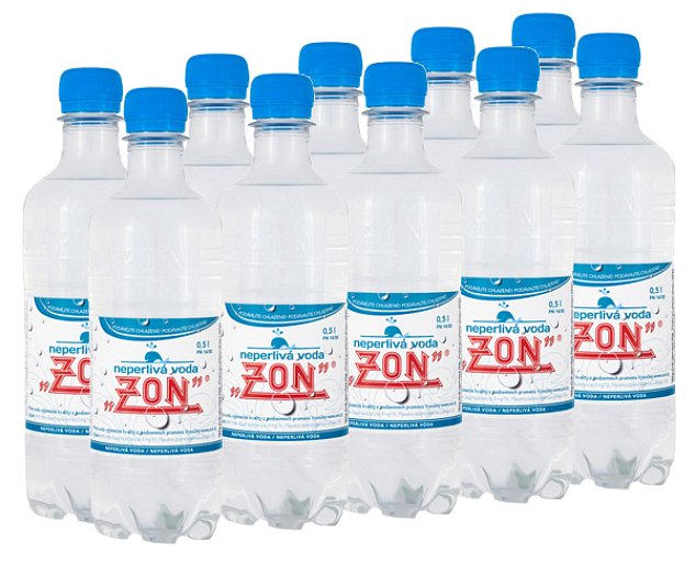 Zon neperlivá voda 10x0,5L pet