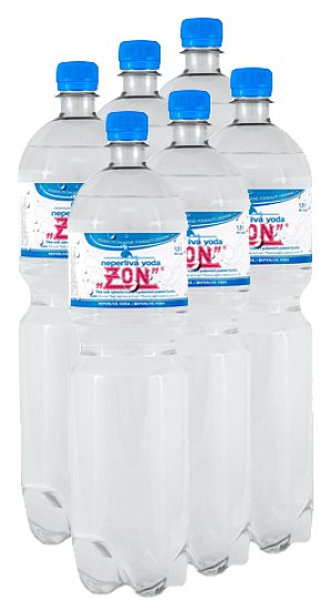 Zon neperlivá voda 6x1,5L pet
