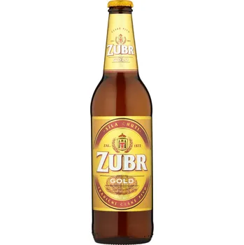 Zubr 11 gold světlý ležák 20x0,5L